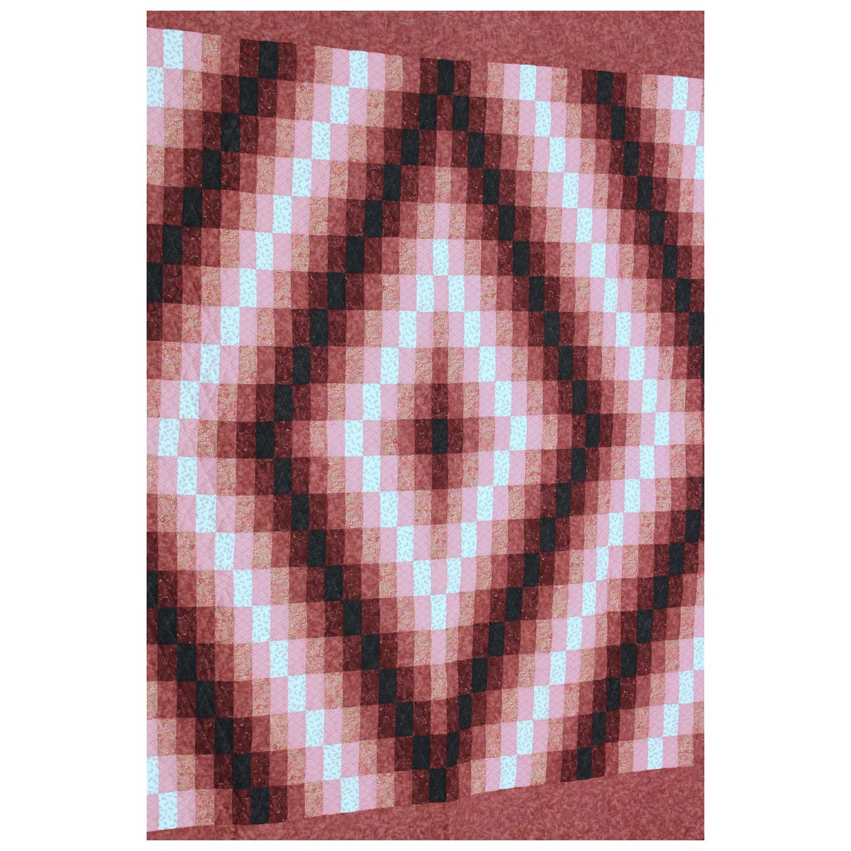 Sunshine Shadow Patchwork SOFA Size Amish Quilt 74x80