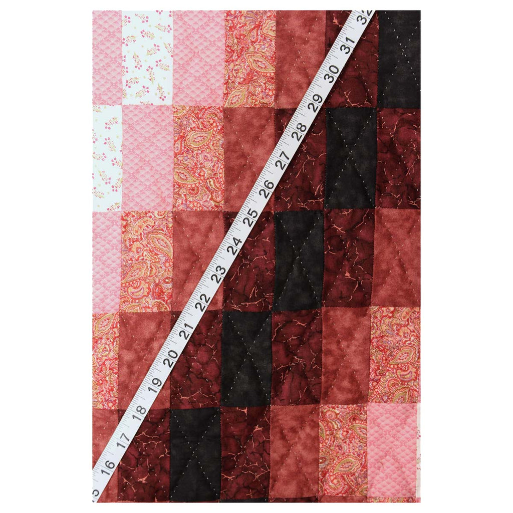 Sunshine Shadow Patchwork SOFA Size Amish Quilt 74x80