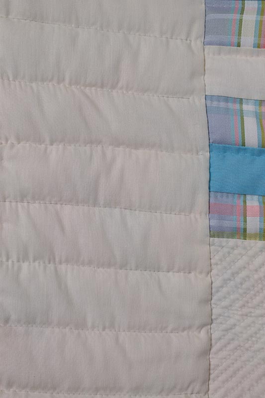 Sofa Size Pastel Patchwork Amish Quilt 60x79