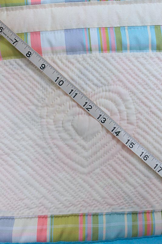 Sofa Size Pastel Patchwork Amish Quilt 60x79