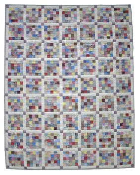 25 Patch Patchwork Amish Quilt 84x108