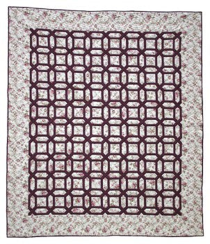 Garden Patchwork Amish Quilt 86x102