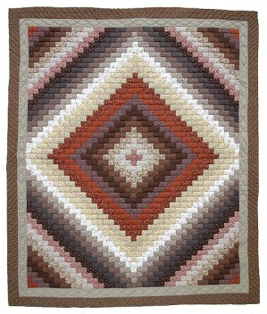 World Patchwork Amish Quilt 94x112