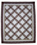 Irish Chain Patchwork Amish Quilt 98x118