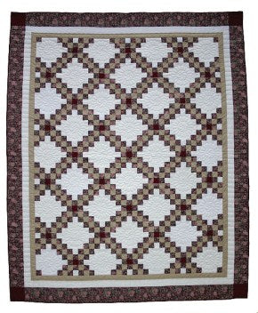 Irish Chain Patchwork Amish Quilt 98x118