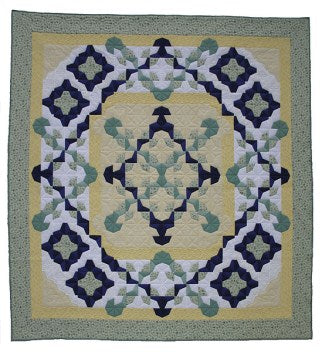 Magic Carpet Patchwork Amish Quilt 98x110