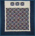 Postage Stamp Patchwork Amish Quilt 105x111