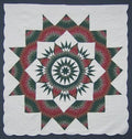 Mineral Star Amish Quilt 103x108