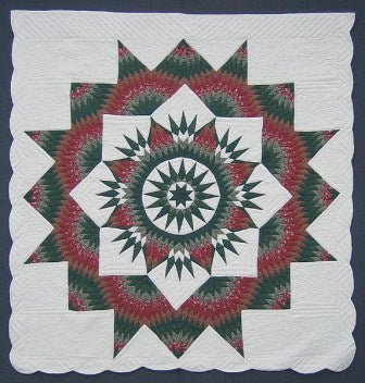 Mineral Star Amish Quilt 103x108
