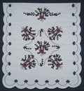 Rose of Sharon Applique Amish Quilt 101x114