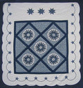 Compass Star Patchwork Amish Quilt 105x114