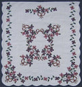 Dogwood Bouquet Applique Amish Quilt 99x113