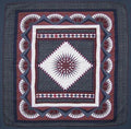 Mariners Star Patchwork Amish Quilt 103x112