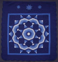 Diamond Star Patchwork Quilt 102x113