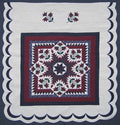 Jacobs Lily Applique Amish Quilt 101x111