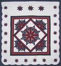 Rising Stars Patchwork Amish Quilt 103x114