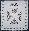 Flower Garden Applique Amish Quilt 99x112