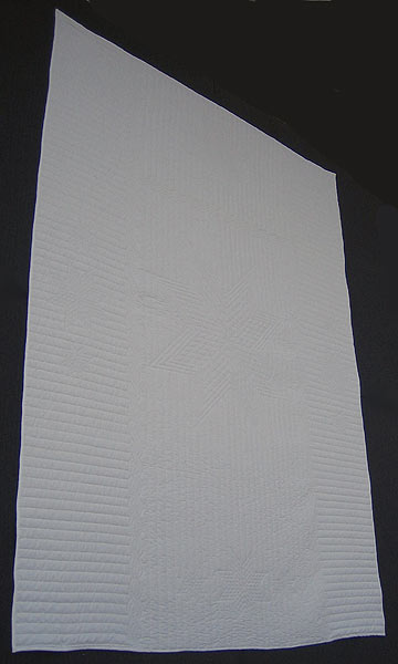 Star Wholecloth Amish Quilt Twin 77x104