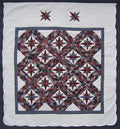 Scrappy Star Patchwork Amish Quilt 100x113