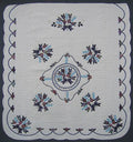 Rose of Sharon Applique Amish Quilt 103x110