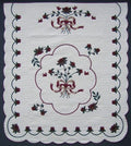 Lancaster Flower Applique Amish Quilt 96x110