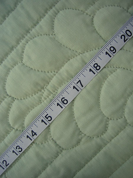 Feathered Hearts Amish Quilt Mint 82x107