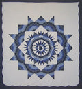Broken Mariner Star Patchwork Amish Quilt 101x108