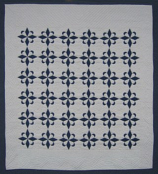 Twirling Star Patchwork Quilt 102x114