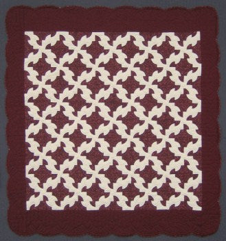 Solomons Puzzle Patchwork Amish Quilt 93x101