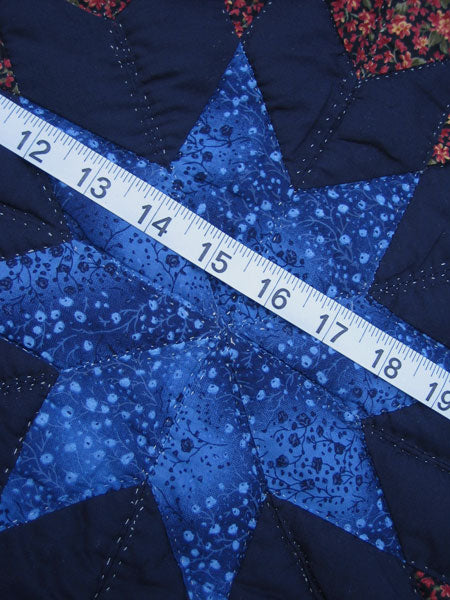 Stars Common Amish Quilt 100x108