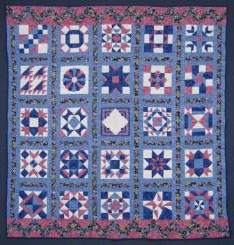 Sampler Patchwork Amish Quilt 96x101
