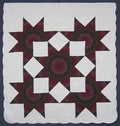 Starburst Patchwork Amish Quilt 104x113