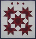 Starburst Patchwork Amish Quilt 101x110