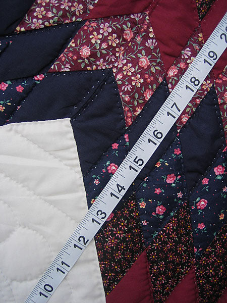Broken Star Patchwork Amish Quilt 101x112
