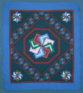 Dutch Starspin Amish Quilt 101x115