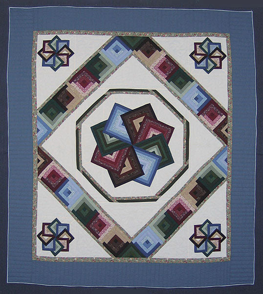 Starspin Amish Quilt 101x112