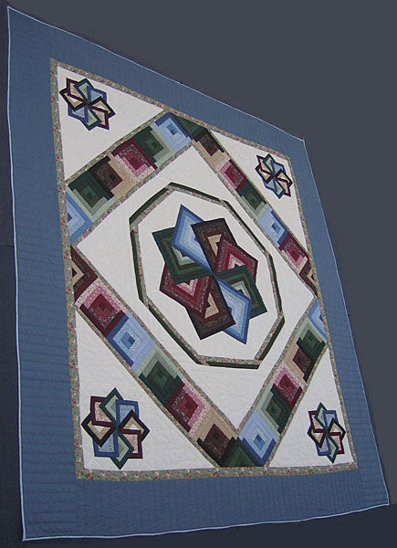 Starspin Amish Quilt 101x112