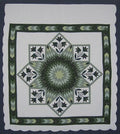 Lone Star Lily Amish Quilt 103x114