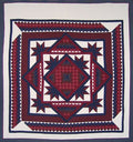 Rising Stars in Common Patchwork Amish Quilt 105x115