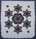 Fan Star Patchwork Amish Quilt 101x114