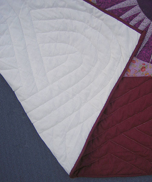 Kaleidoscope Star Patchwork Amish Quilt 100x112