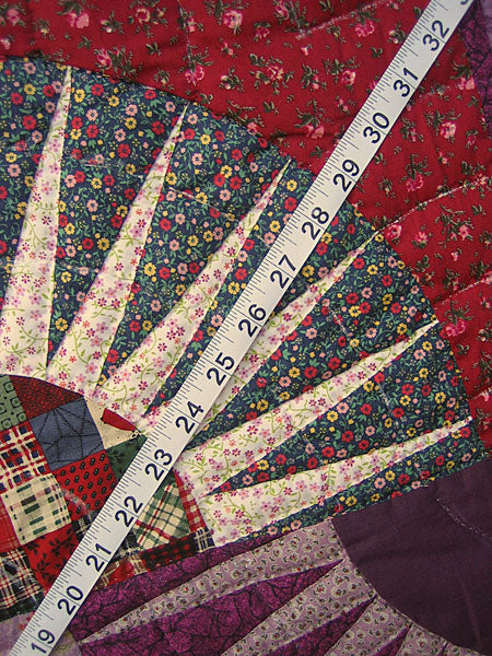 Kaleidoscope Star Patchwork Amish Quilt 100x112