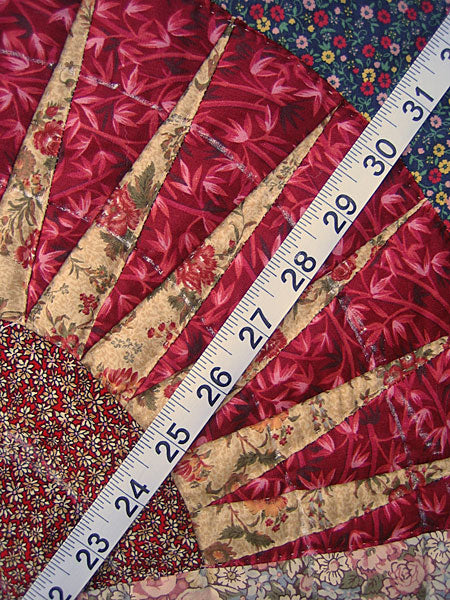 Kaleidoscope Star Patchwork Amish Quilt 100x112