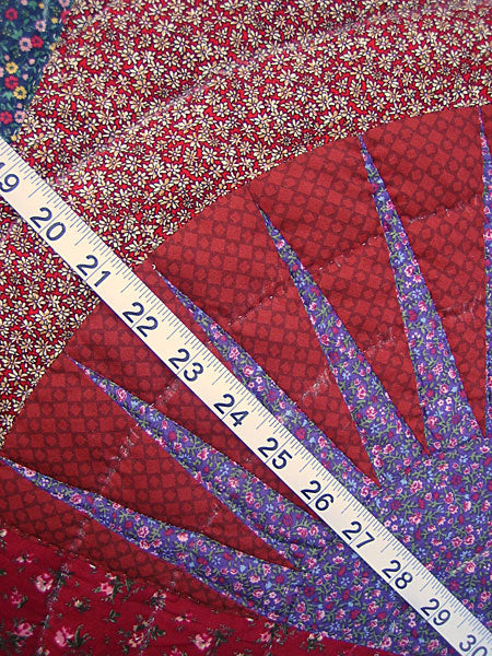 Kaleidoscope Star Patchwork Amish Quilt 100x112