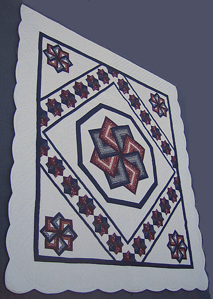 Starspin Amish Quilt 101x113