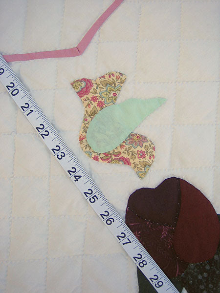 Lancaster Flower Applique Amish Quilt 102x112
