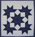 Starburst Patchwork Amish Quilt 105x113