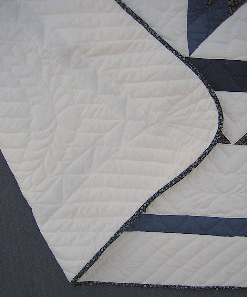 Star Stars Patchwork Amish Quilt 100x113
