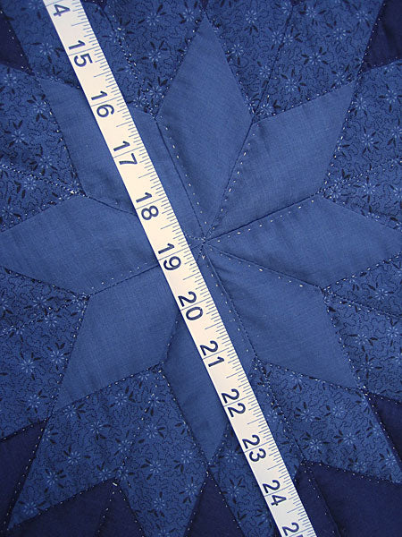 Star Stars Patchwork Amish Quilt 100x113