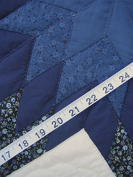 Star Stars Patchwork Amish Quilt 100x113